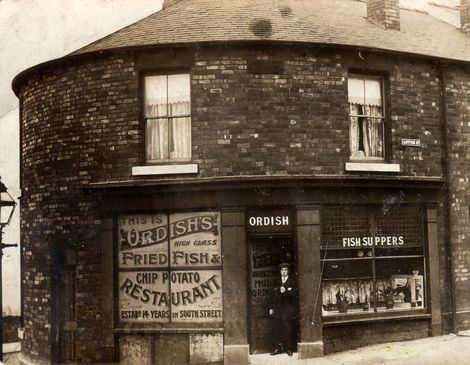 Old fish and chip shop